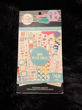 The Happy Planner Mini Color Story Sticker Book 769 Pieces